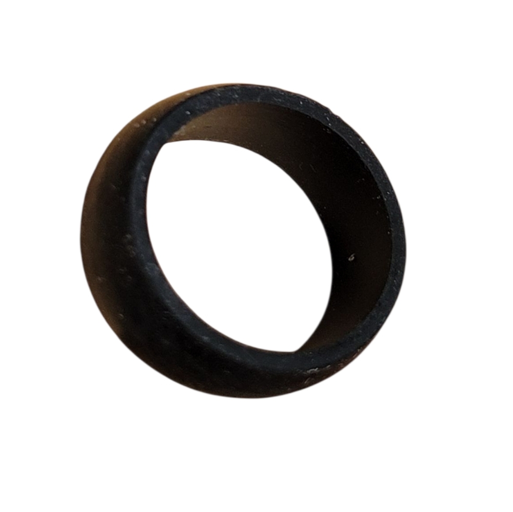Black Silicone Ring Size 11